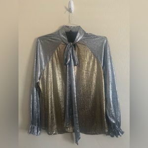 Metallic Textured Shirt